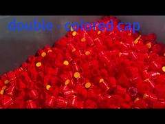 2色インジェクション鋳型キャップ